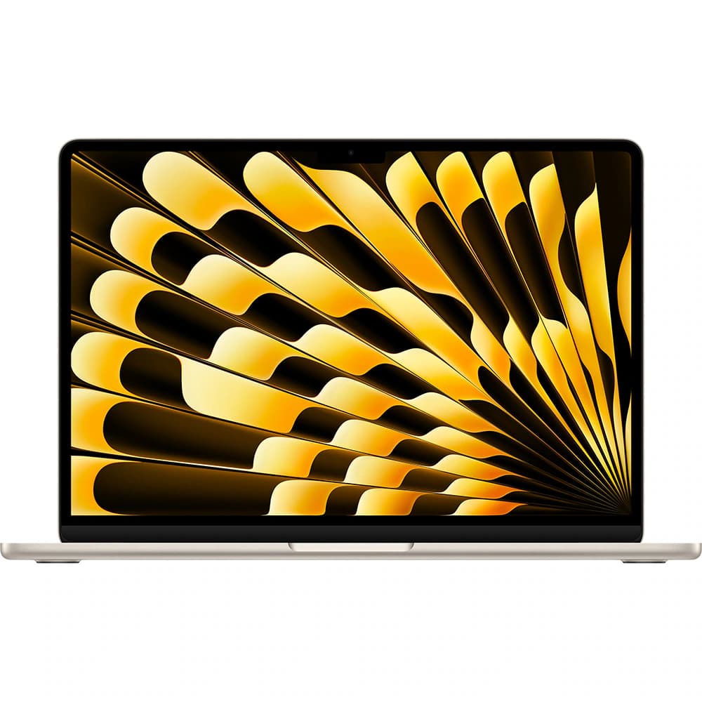 MacBook Air 13 Apple M4, 13.6" 16GB, SSD 256GB, Starlight, Tastatura layout GERMANIA — 1