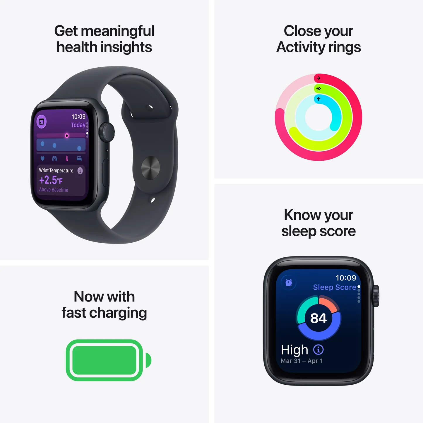 Apple Watch SE 3 40mm, Starlight SB S/M — 4