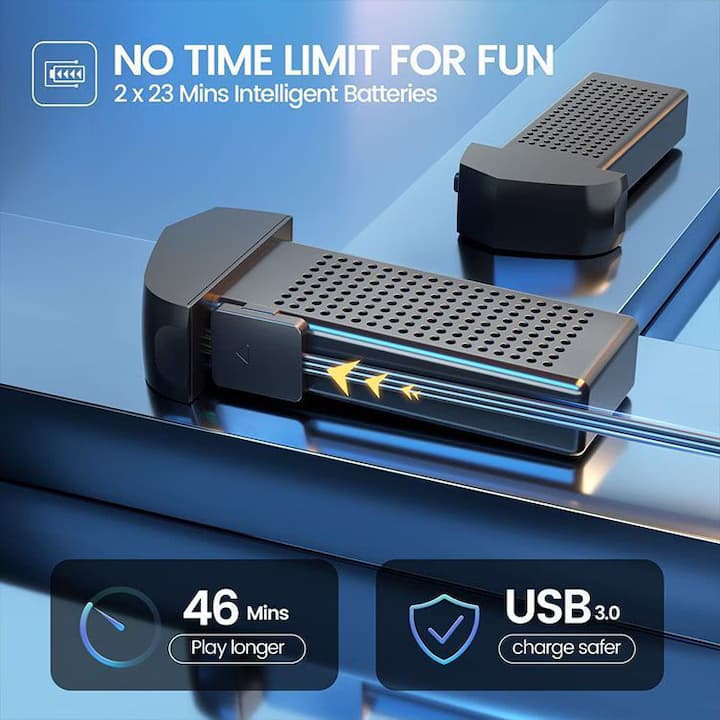 Drona FPV Holy Stone HS175D cu Camera 4K si Telecomanda, Compatibil cu Smartphone — 5